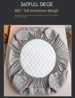 Waterproof Fitted mattress protectors/KING/QUEEN