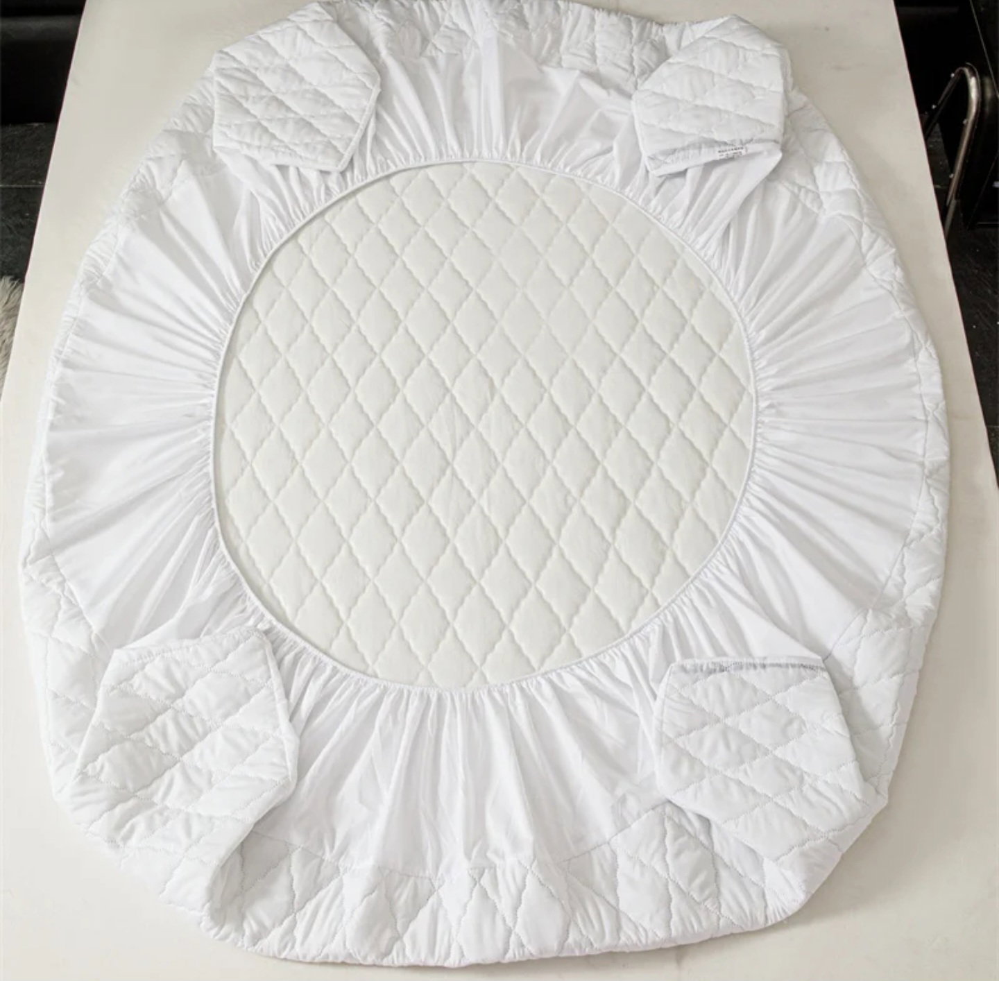 Waterproof Fitted mattress protectors/KING/QUEEN_7