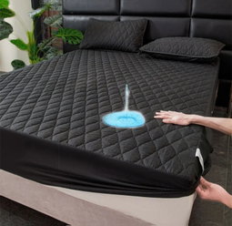 Waterproof Fitted mattress protectors/KING/QUEEN