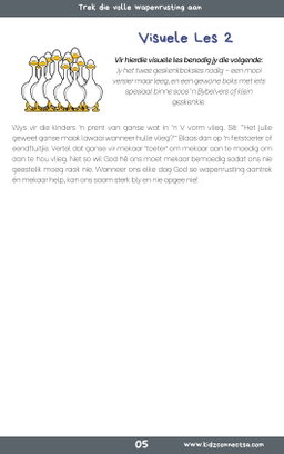 Staan Sterk! Toegerus vir Oorwinning – 4 weke se kinderkerklesse vir laerskool kinders