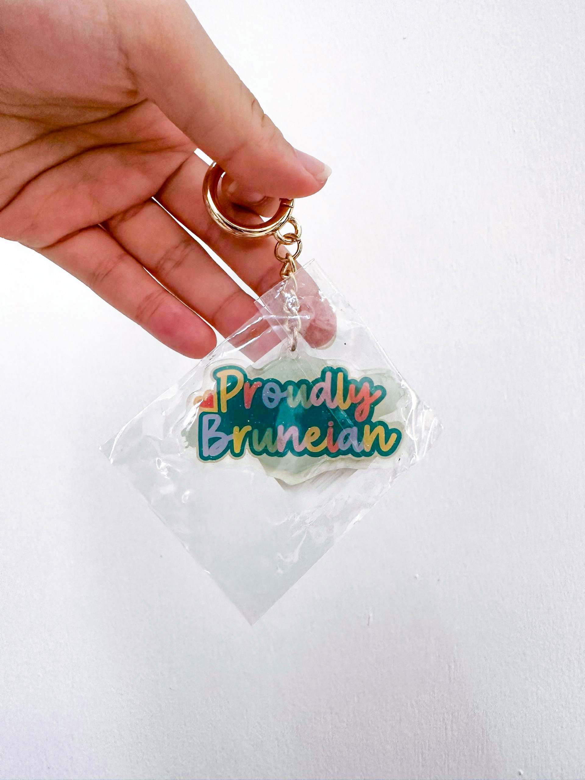 Proudly Bruneian Acrylic Keychain_0