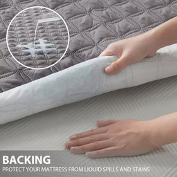 Single Bed Waterproof Fitted mattress protectors 
