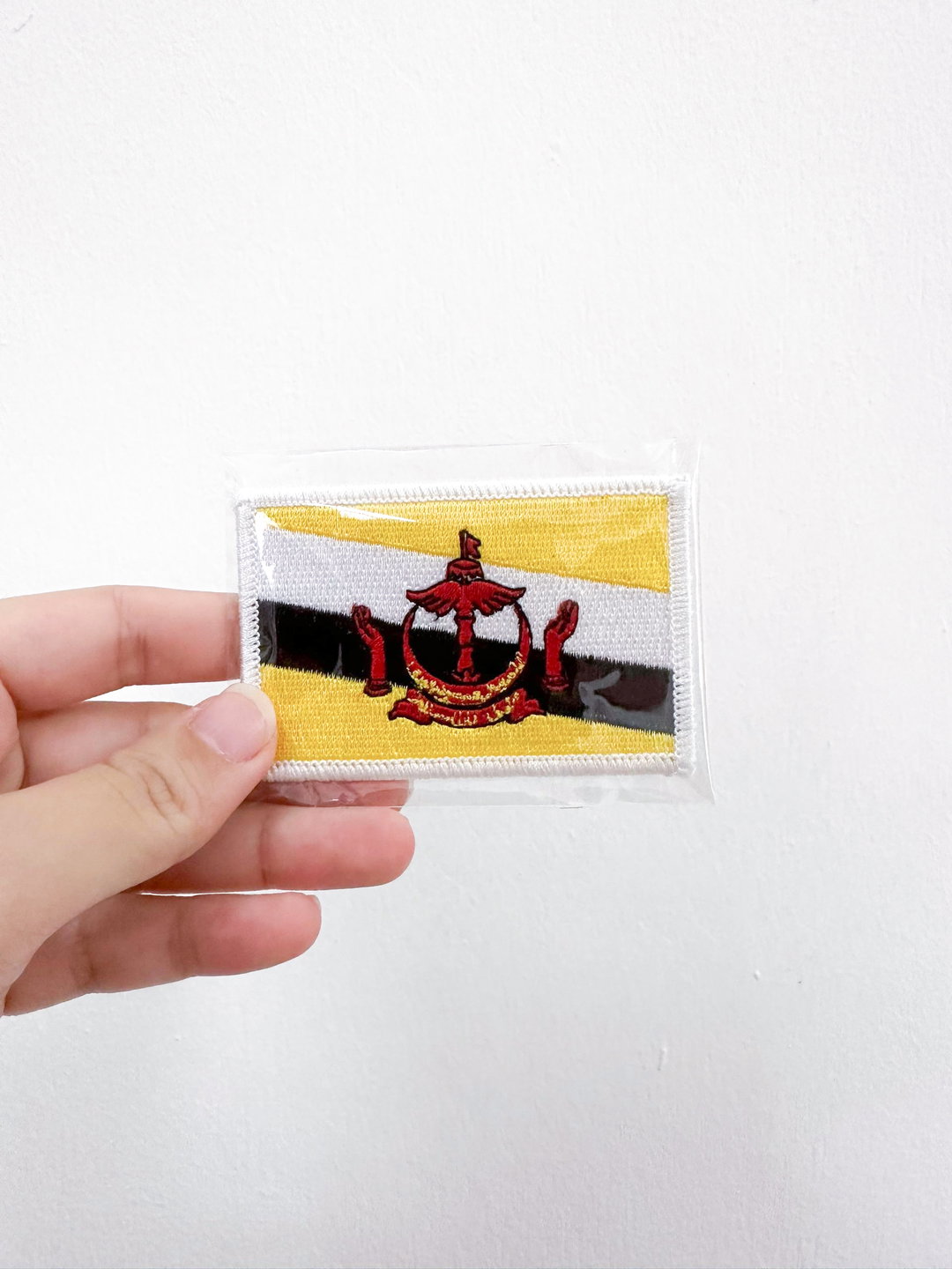 Brunei Flag Embroidered Patch
