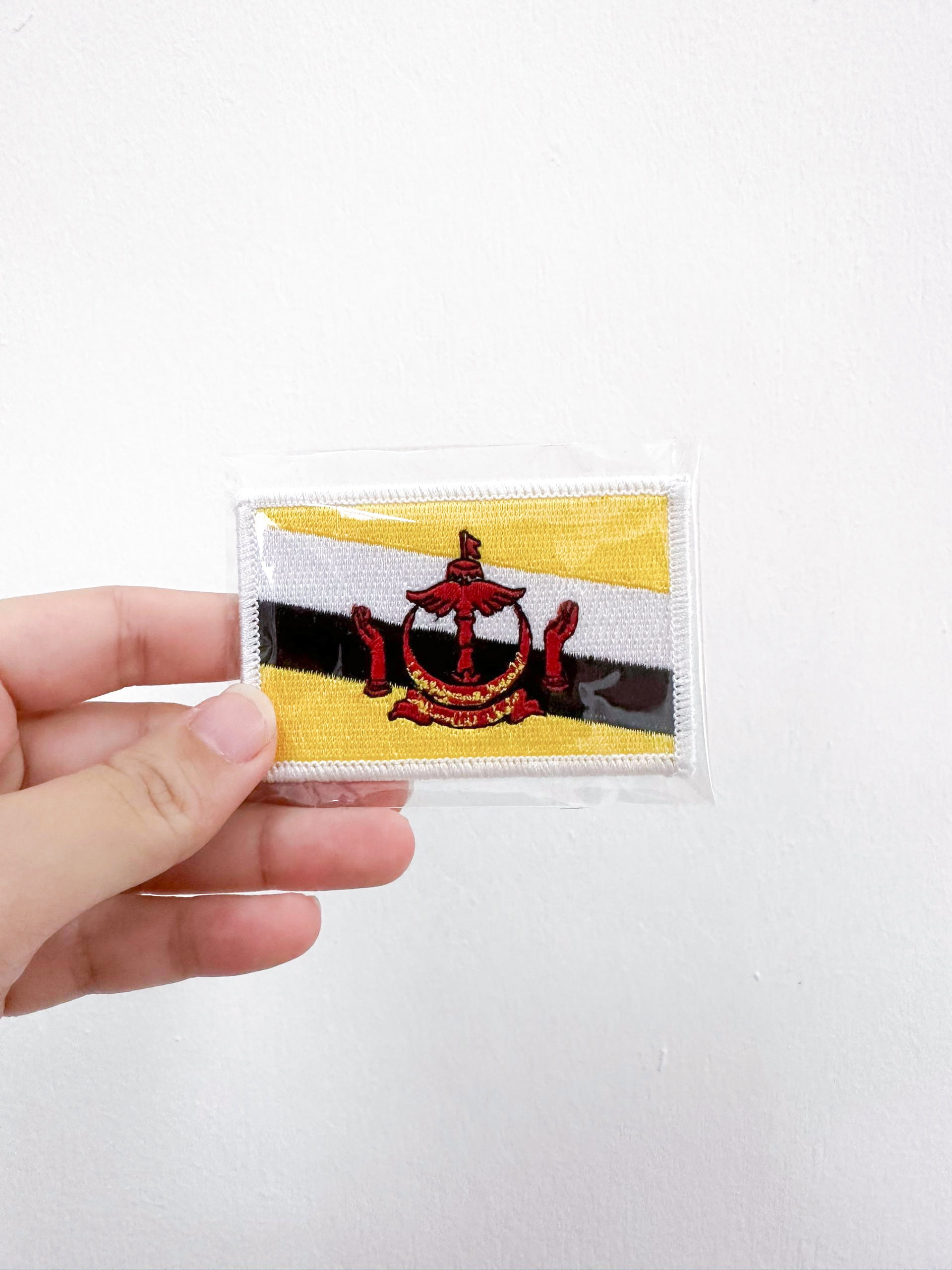 Brunei Flag Embroidered Patch_0