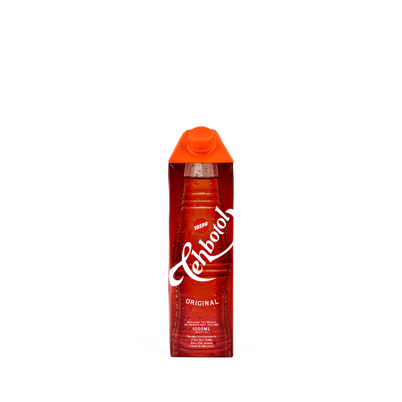 Tehbotol Sosro Carton Pack Original 1L