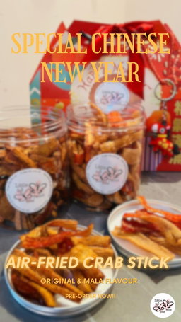 Air Fried Crabstick Snack Crispy 