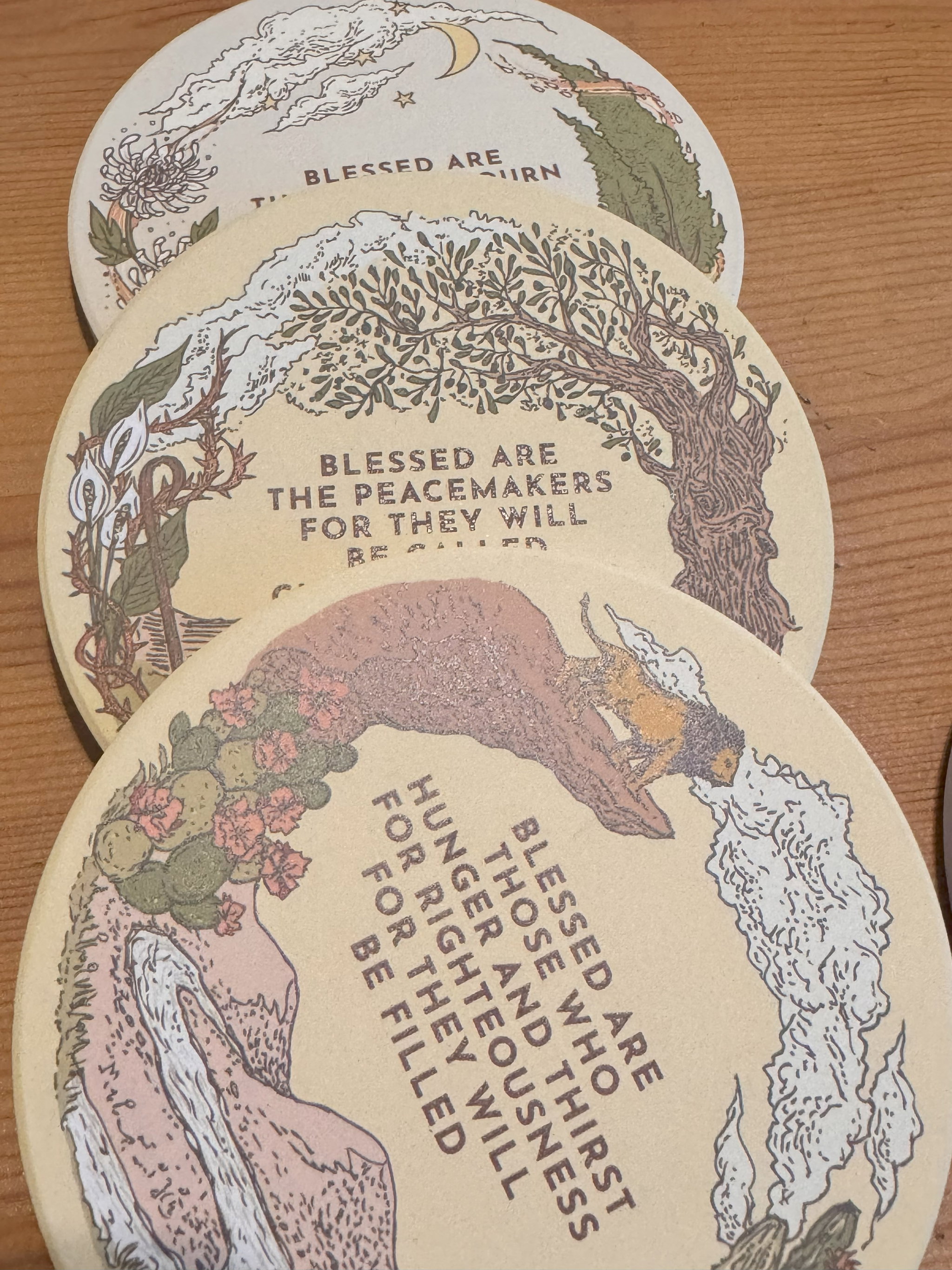 Beatitudes Coaster - Ceramic_1