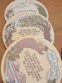 Beatitudes Coaster - Ceramic