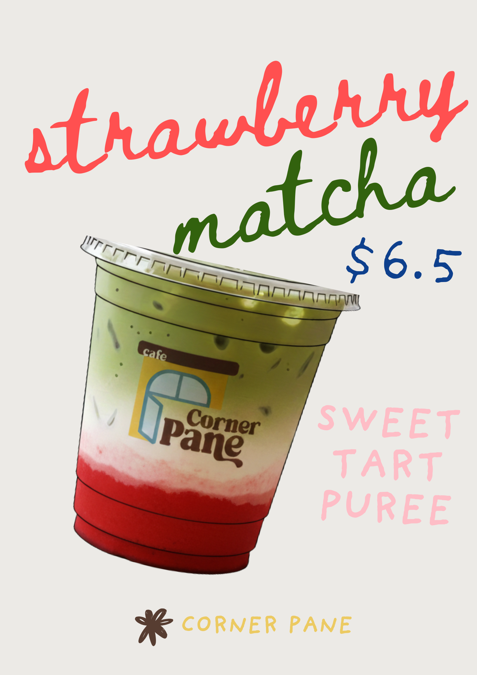 Strawberry Matcha