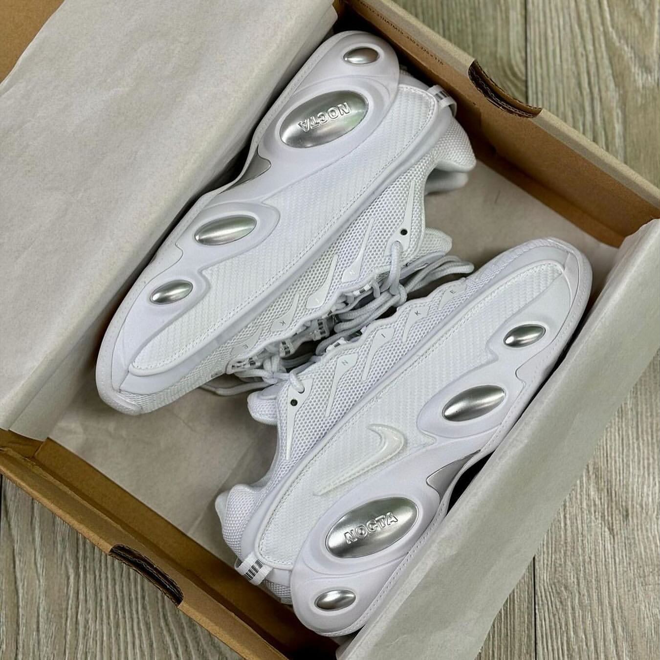 Nike NOCTA Glide “Triple White”_1