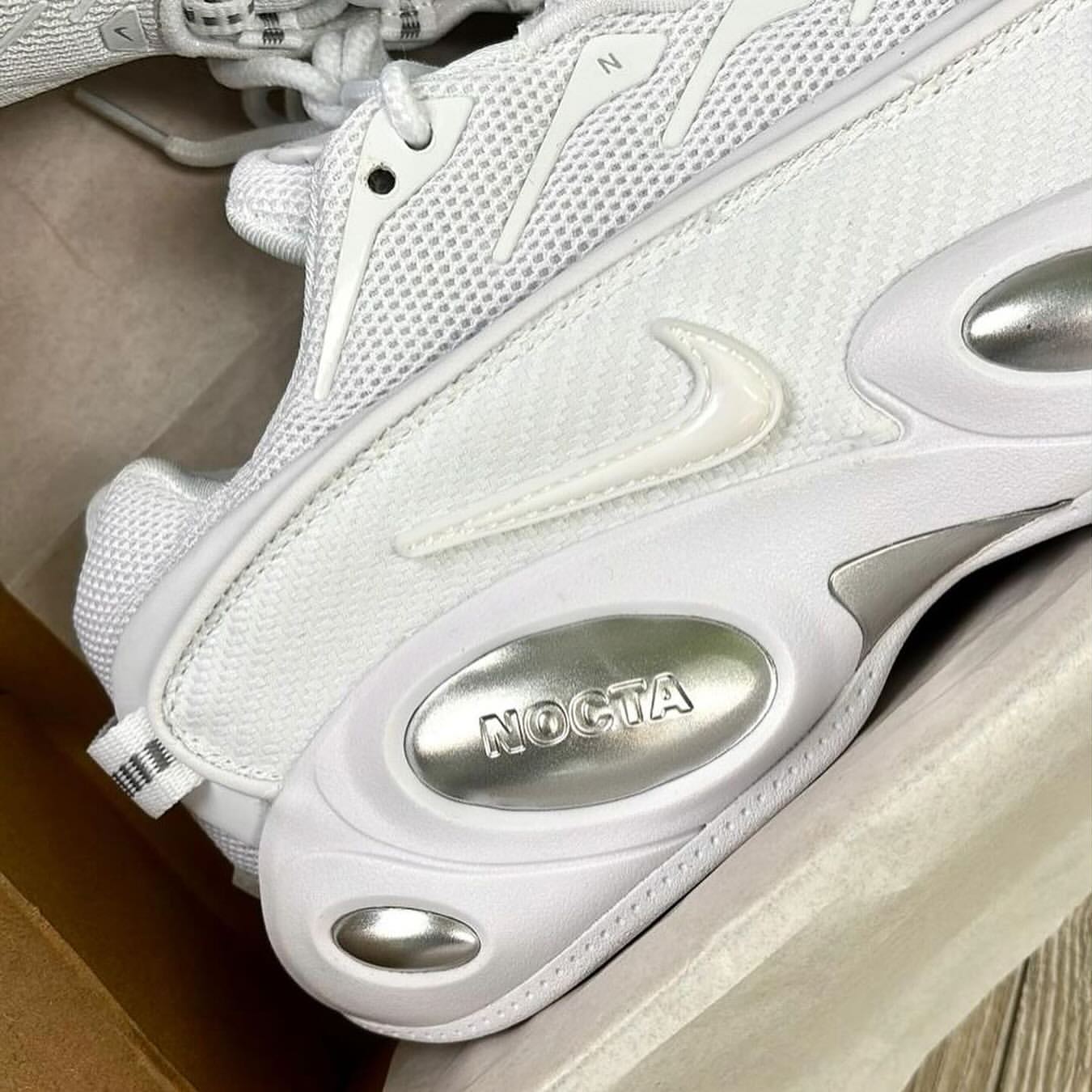 Nike NOCTA Glide “Triple White”_4