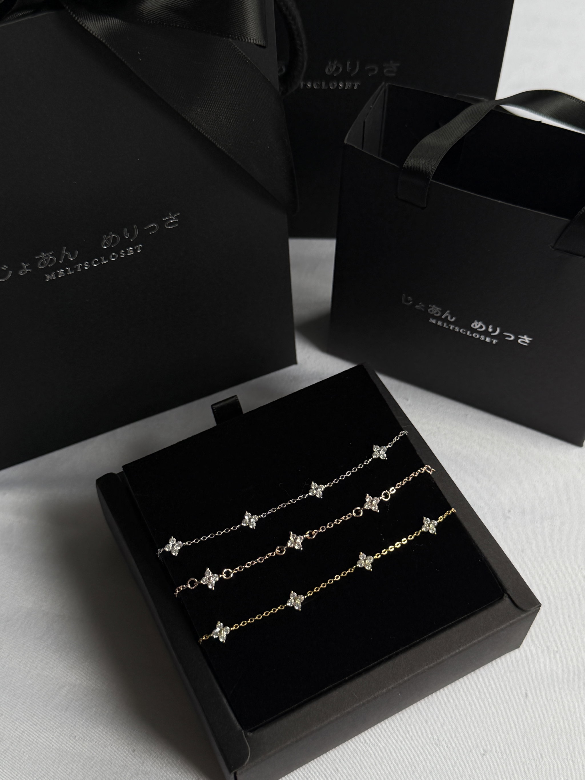 (NEW) CLOVER BRACELET *ROSEGOLD*_3