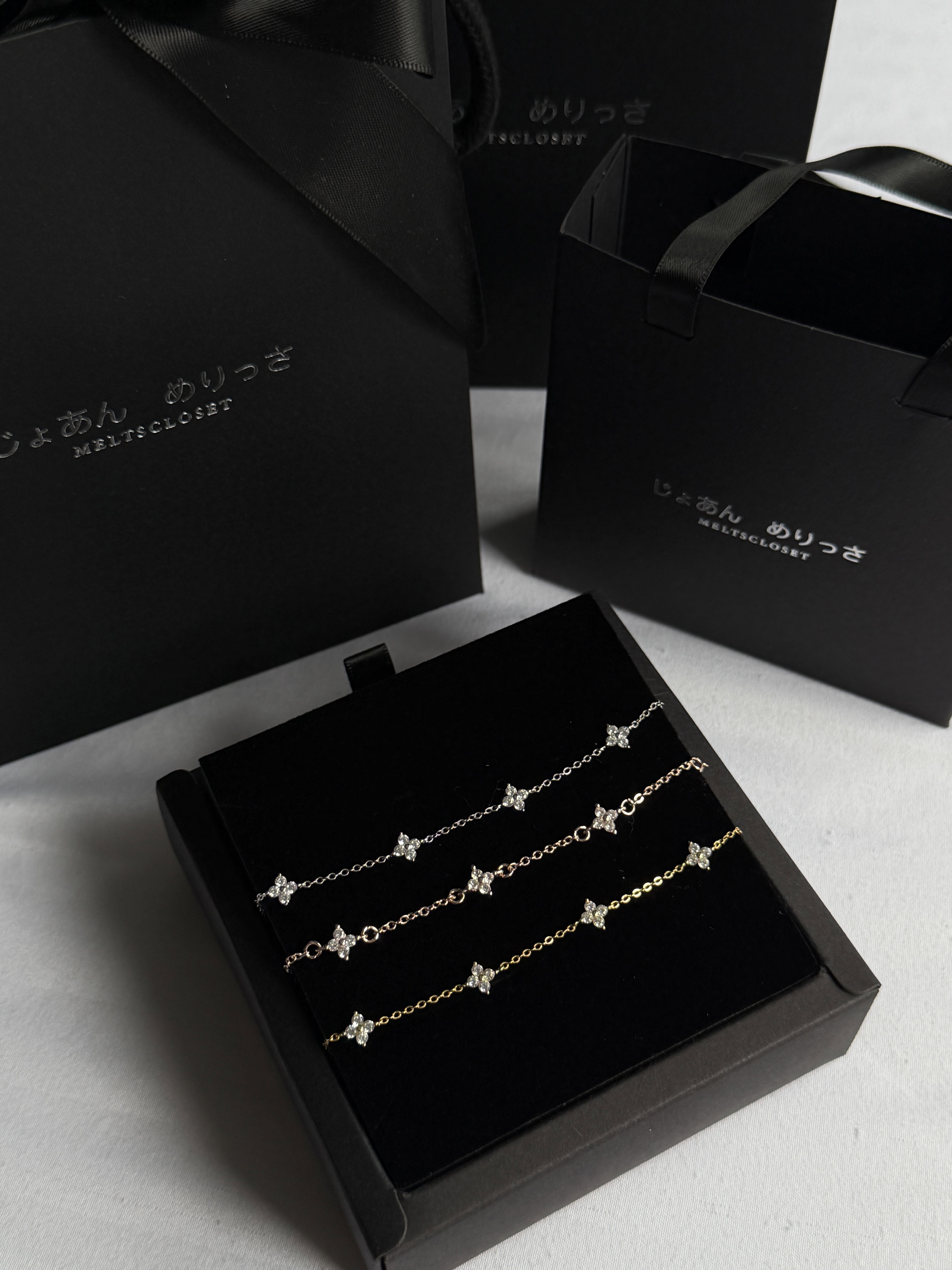 (NEW) CLOVER BRACELET *ROSEGOLD*_3