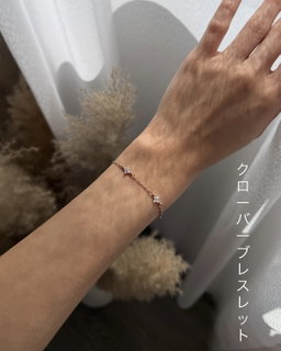 (NEW) CLOVER BRACELET *ROSEGOLD*