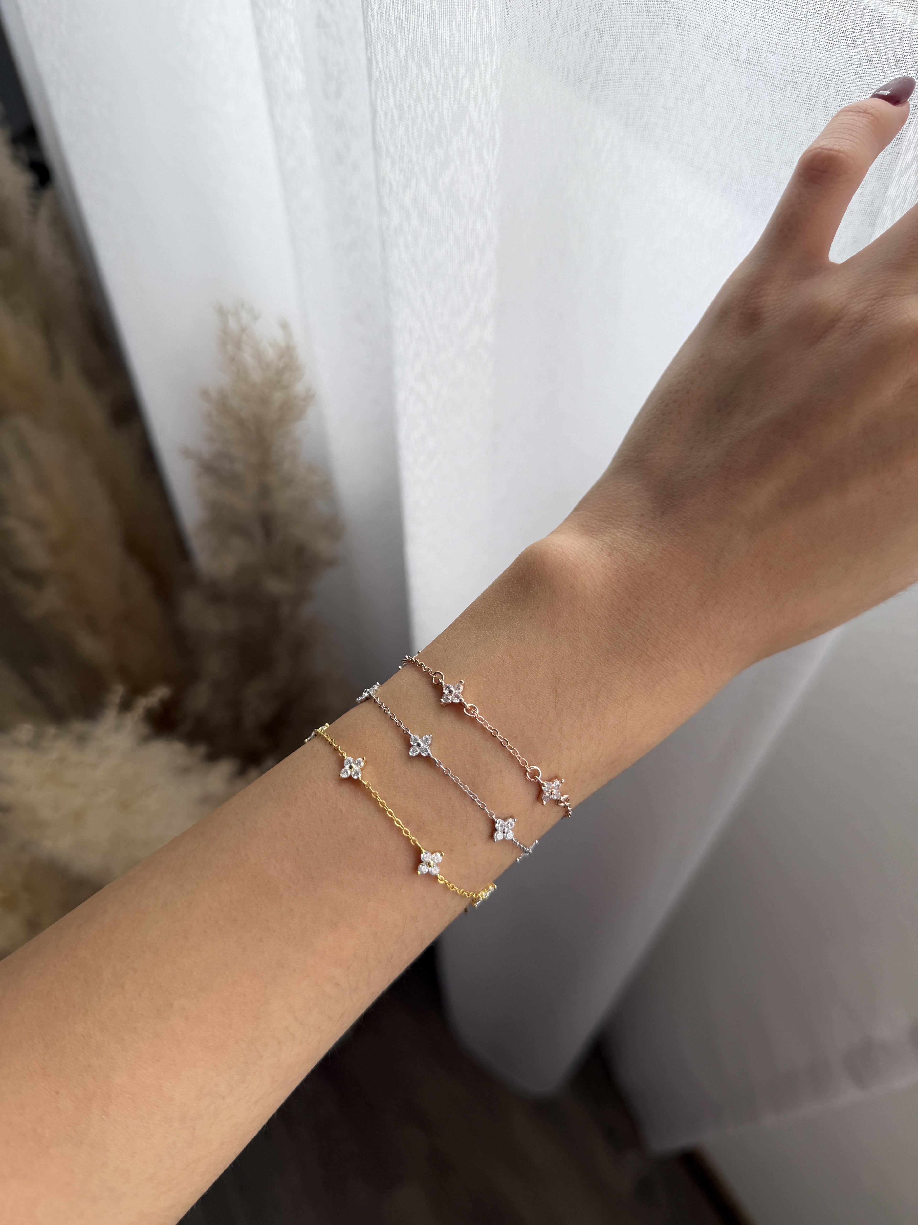 (NEW) CLOVER BRACELET *ROSEGOLD*_1