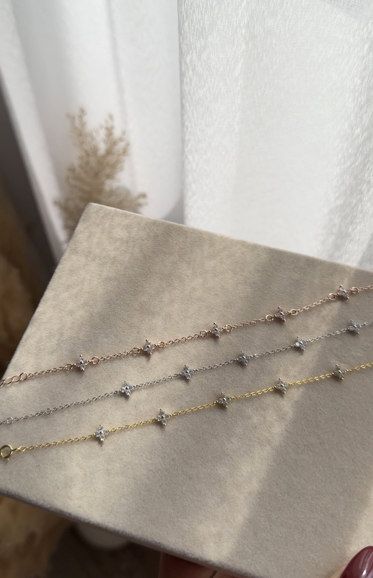 (NEW) CLOVER BRACELET *ROSEGOLD*_2