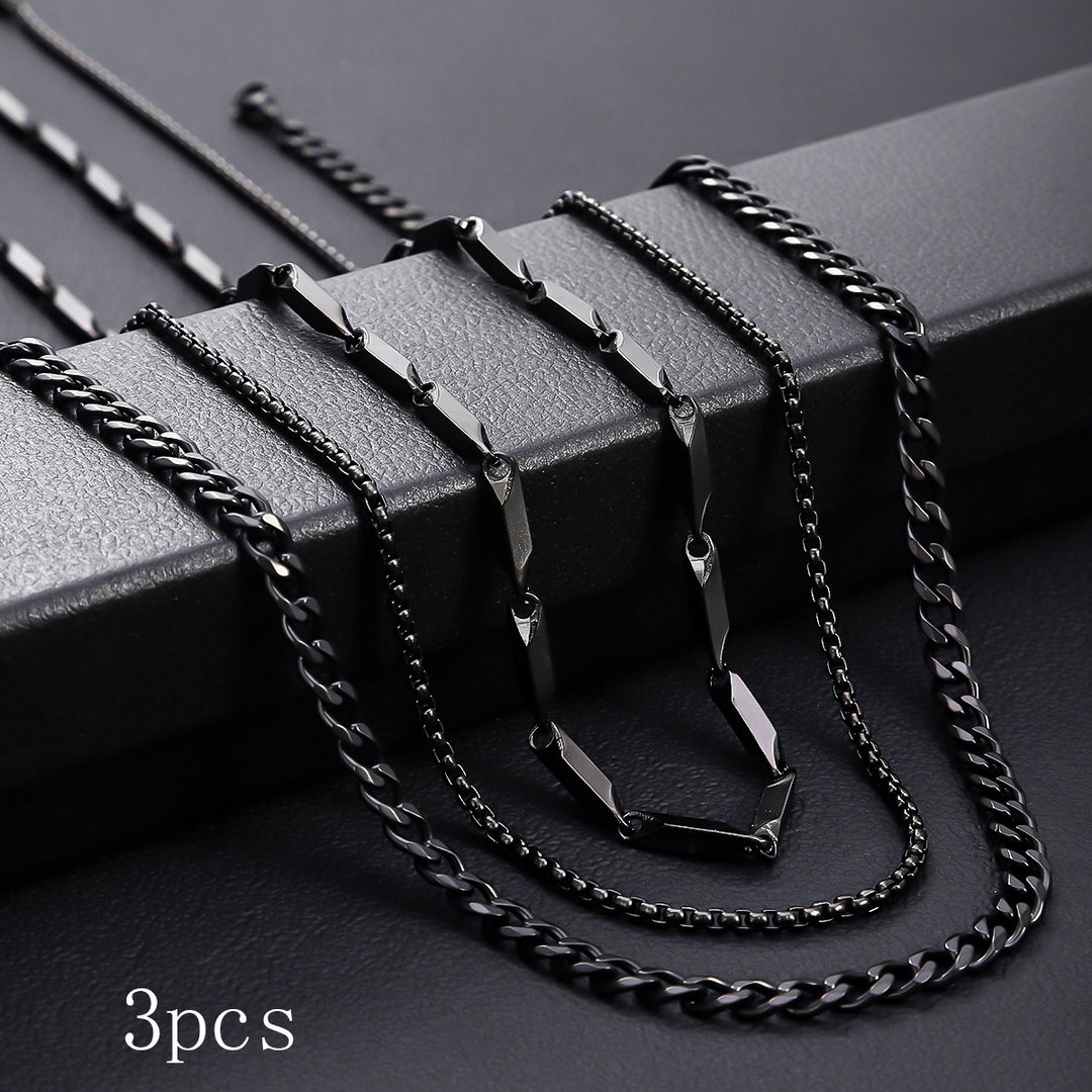 Men's 3 in 1 necklace 