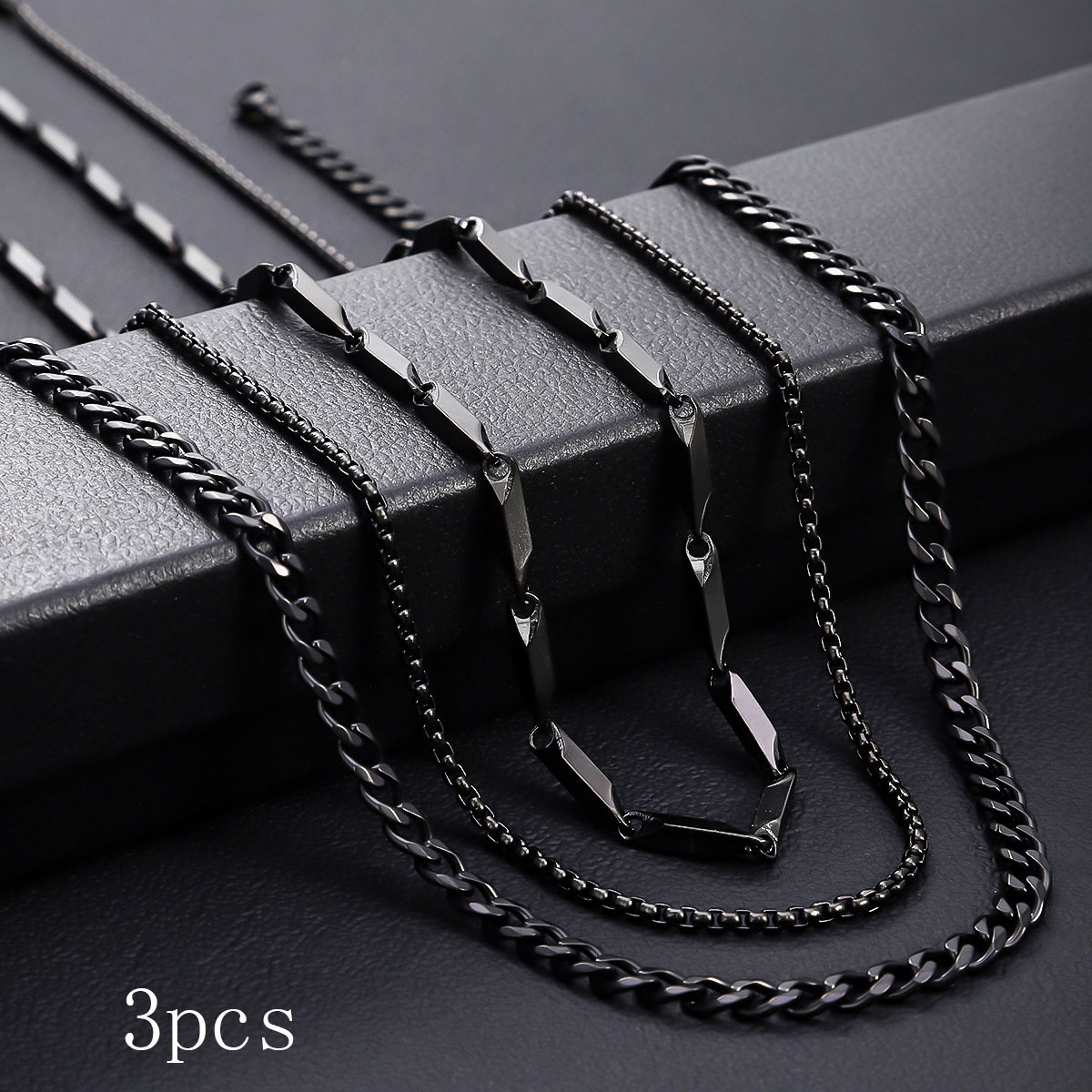 Men's 3 in 1 necklace 
