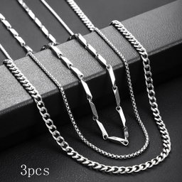 Men's 3 in 1 necklace 