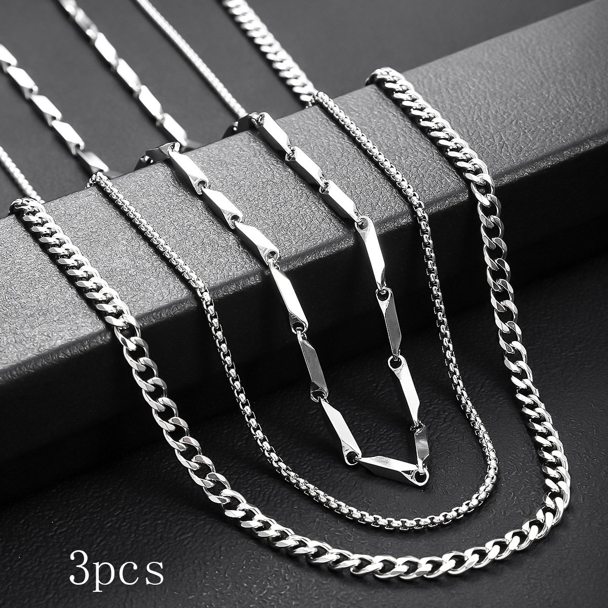 Men's 3 in 1 necklace _1