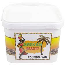 African Beauty Pounded Yam 4Kg bucket