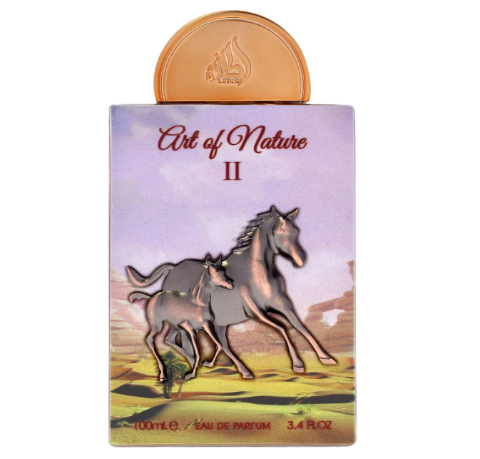 Lattafa Pride Art of Nature II for Unisex Eau de Parfum Spray, 3.4 Ounce / 100 ml