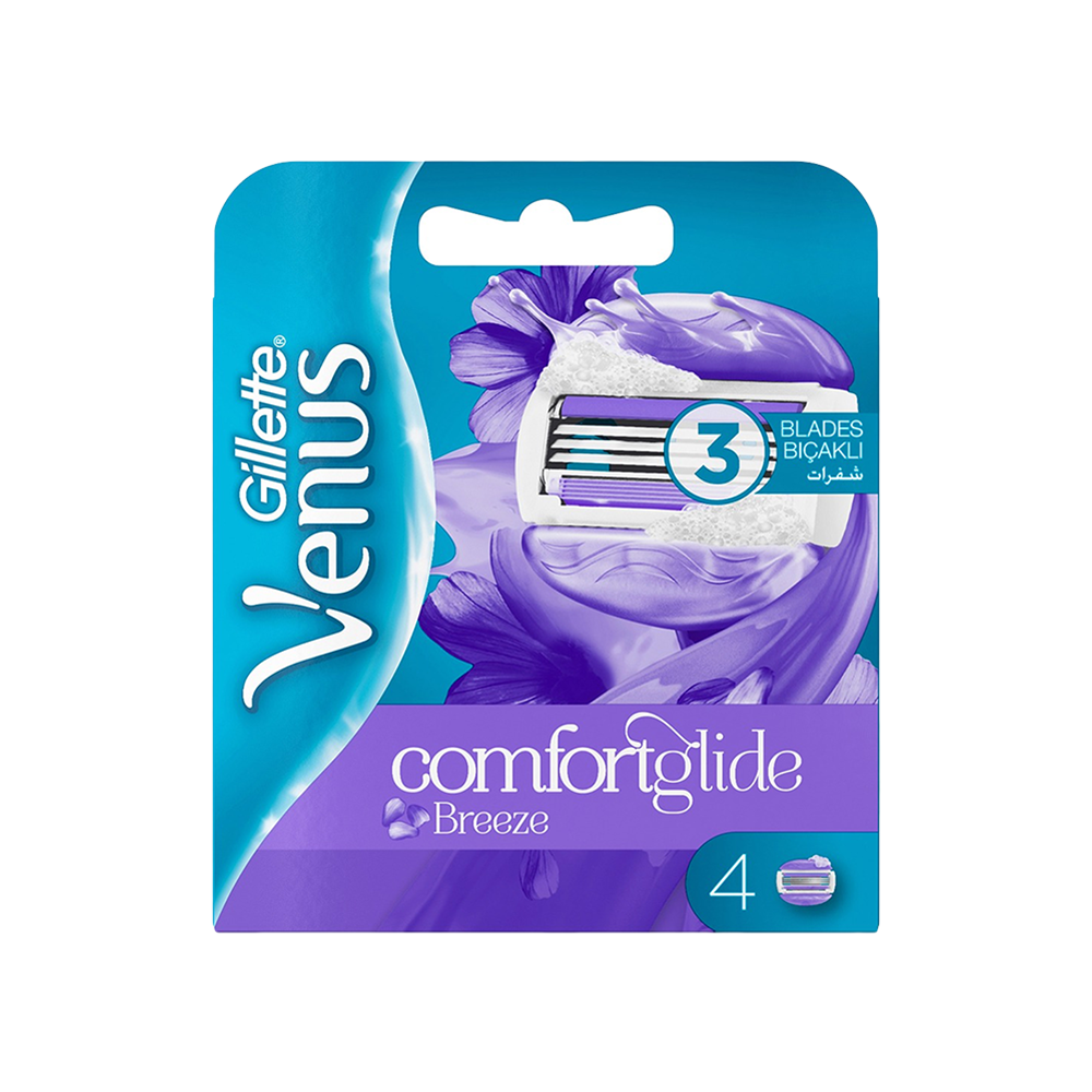 Gillette Venus Breeze Yedek Kadın Tıraş Bıçağı (4'lü)