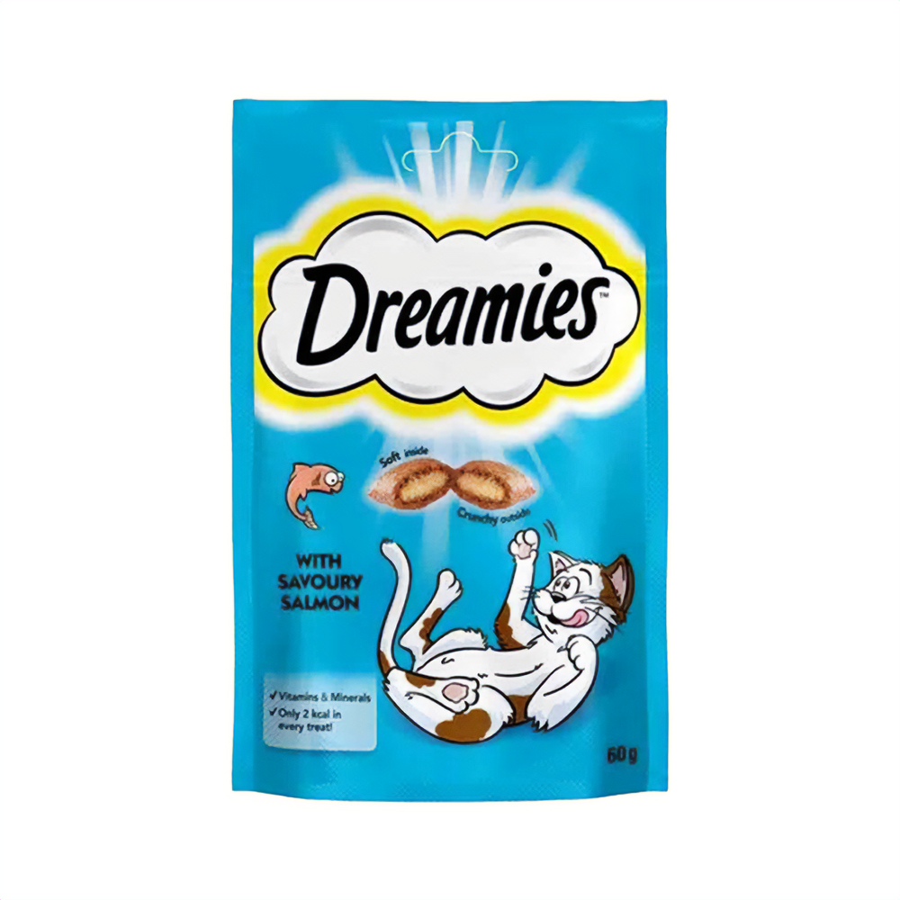 Dreamies Somonlu Kedi Ödülü (60 g)_0