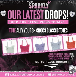 Crocs Charm Bag (Dupes) 
