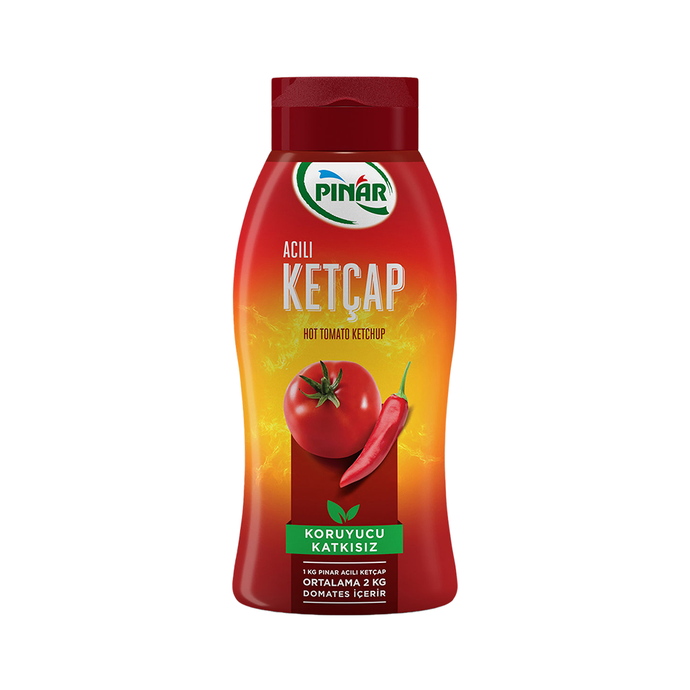 Pınar Ketçap Acılı (420 g)