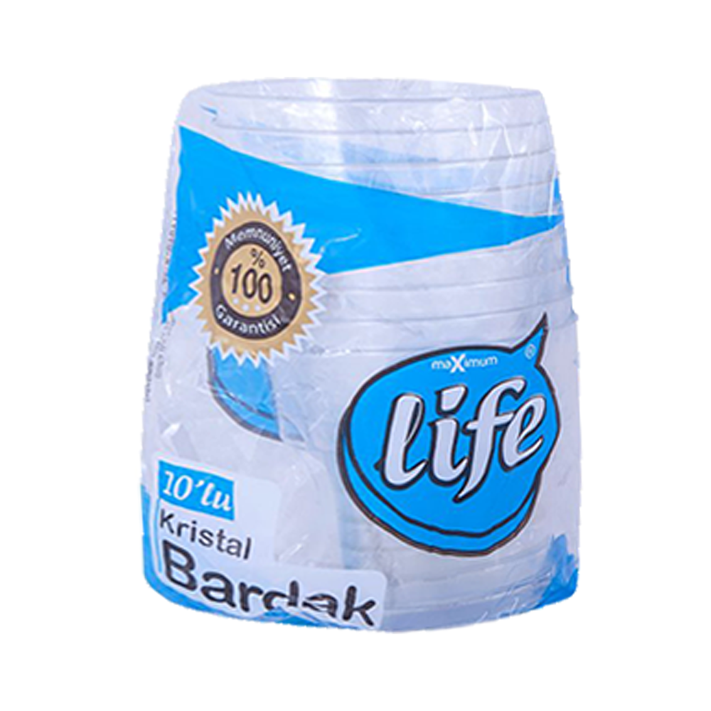 Life Kristal Bardak (10'lu)