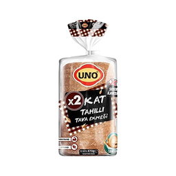 UNO İki Kat Tahıllı Tava Ekmeği (470 g)