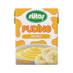 Sütaş Muzlu Puding (200 g)