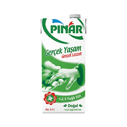 Pınar Süt %2,5 Yağlı Süt (1 L)