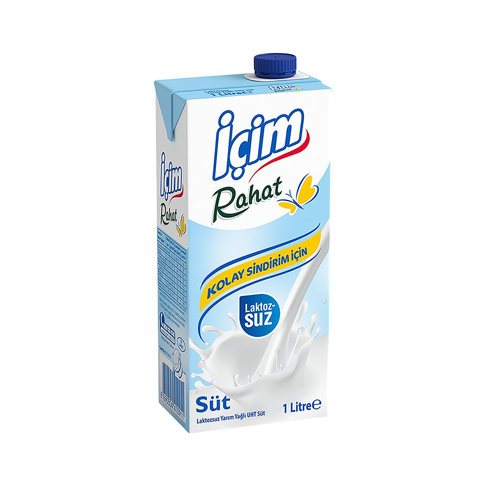 İçim Laktozsuz Süt (1 L)