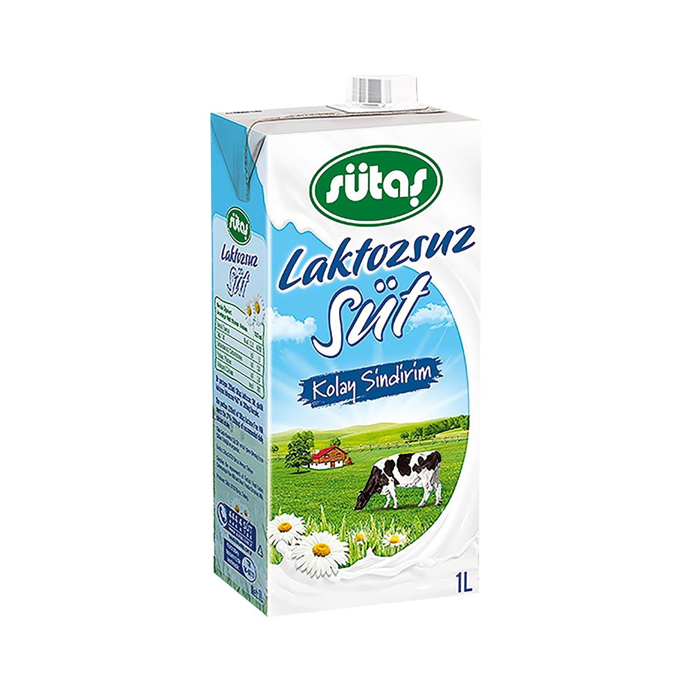 Sütaş Laktozsuz Süt (1 L)