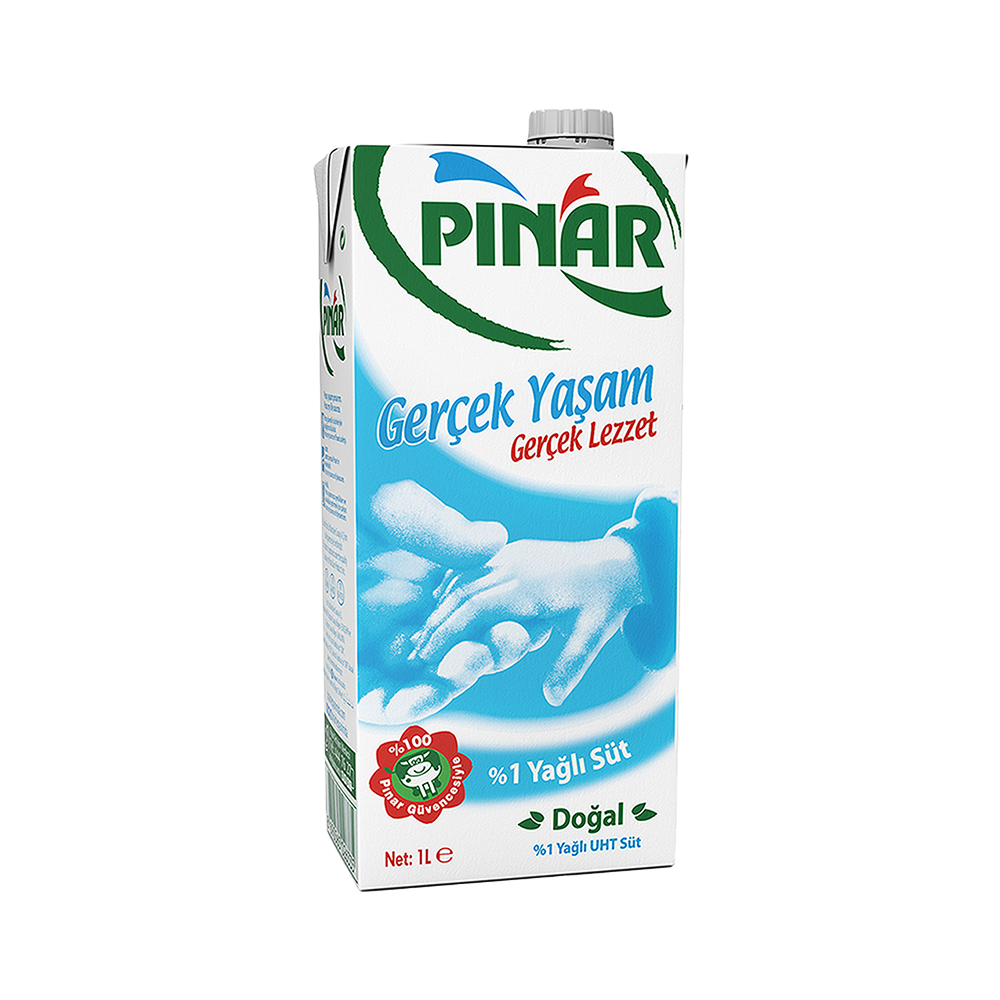 Pınar %1 Yağlı Süt (1 L)_0