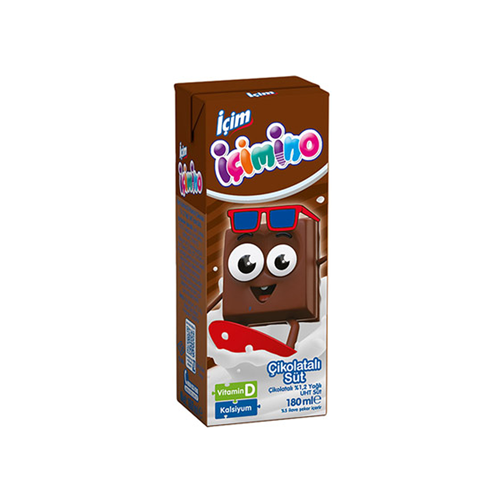 İçim Süt İçimino Çikolatalı (180 ml)