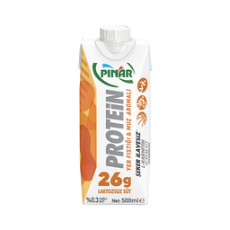 Pınar Protein Yer Fıstığı & Muz Aromalı Süt (500 ml)