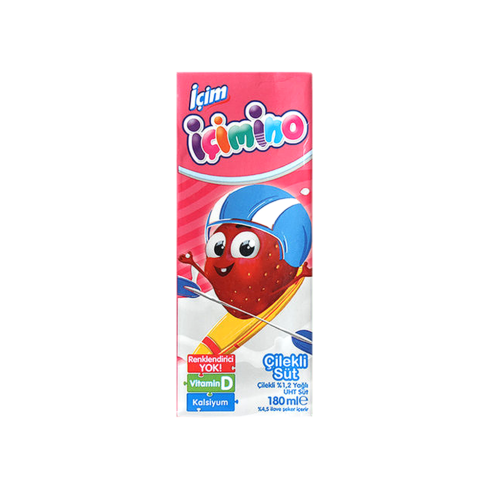 İçim Süt İçimino Çilekli (180 ml)_0