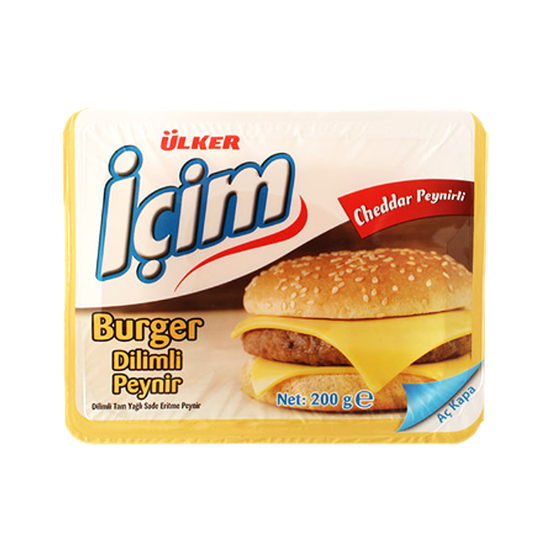 İçim Dilimli Burger Peynir (200 g)