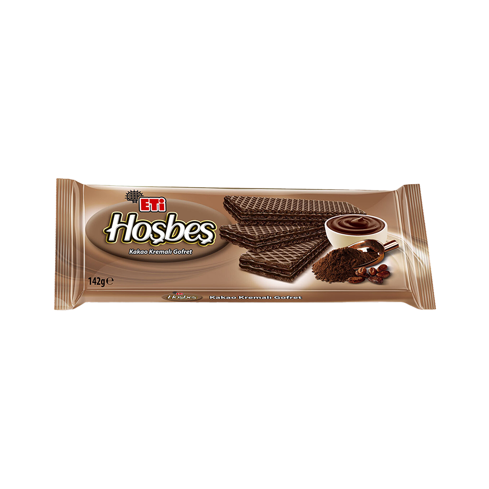 Eti Hoşbeş Kakao Kremalı Gofret (142 g)_0