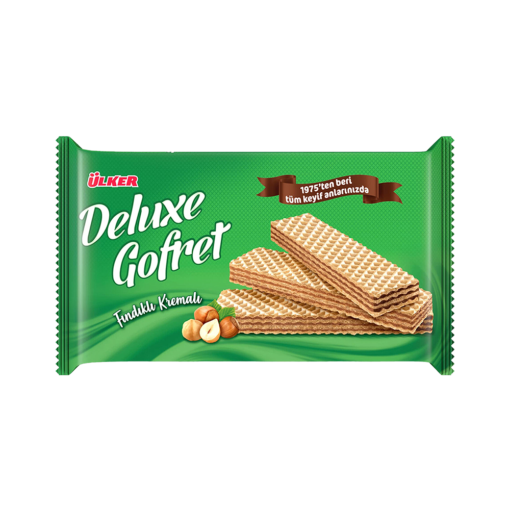 Ülker Deluxe Fındık Kremalı Gofret (220 g)