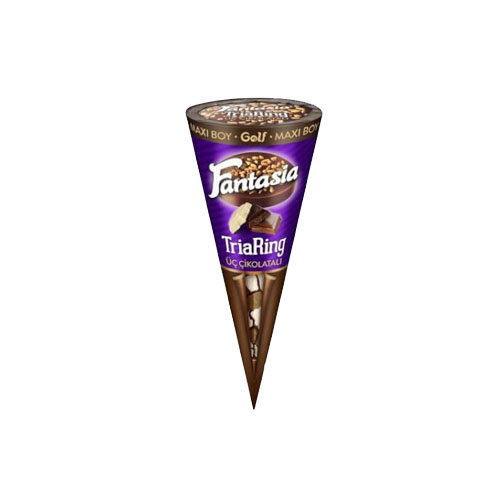 Golf Fantasia Dondurma Tria Ring 3 Çikolatalı (130 ml)_0