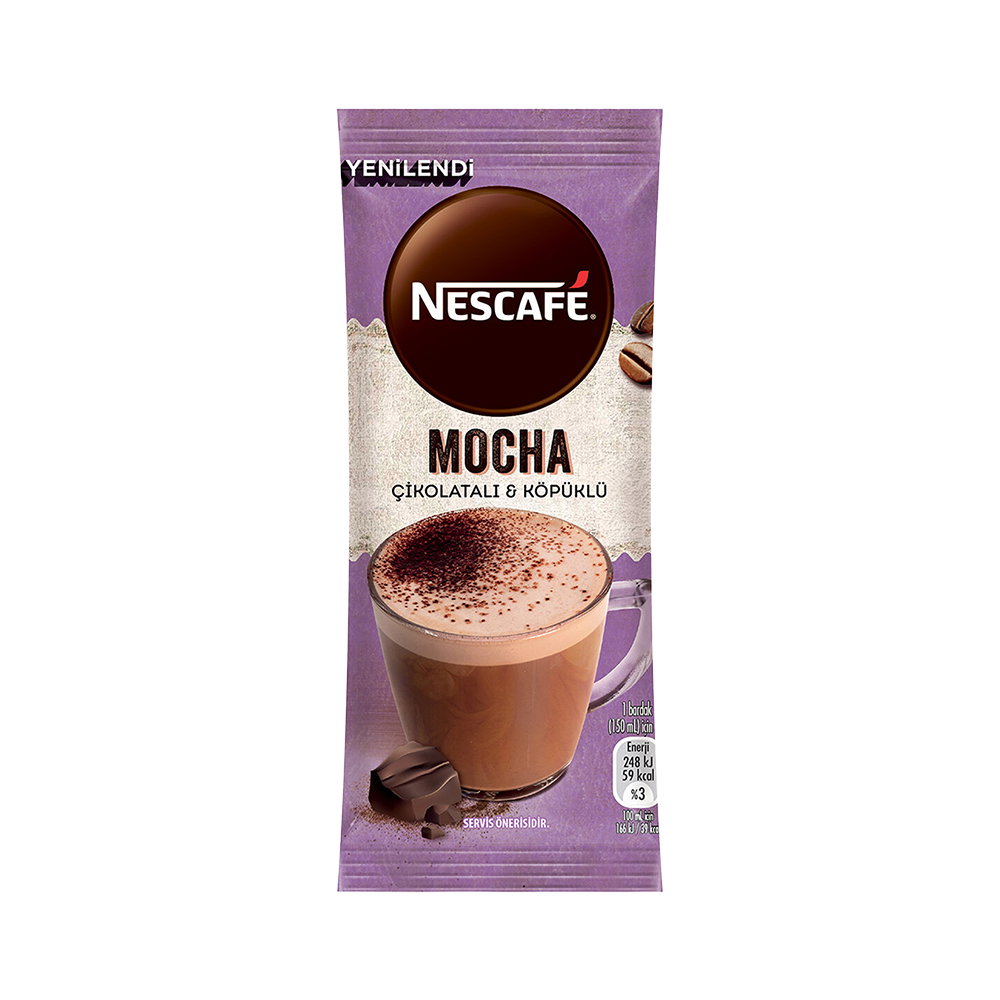 Nestlé Nescafé Mocha Çikolatalı Köpüklü Toz İçecek (17 g)