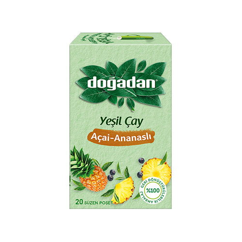 Doğadan Yeşil Çay Açai Ananaslı (20'li)_0