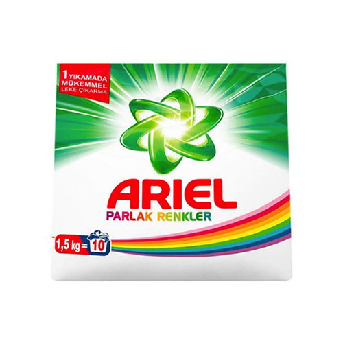 Ariel Toz Çamaşır Deterjanı Parlak Renkler (1,5 kg)_0