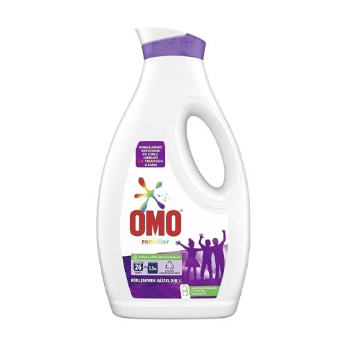 Omo Renkliler İçin Sıvı Çamaşır Deterjanı (1,69 L)_0
