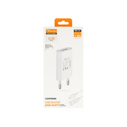 Lucatech Lightning Usb Duvar Şarj Aleti LC-102 9 W (1.5 Amper)