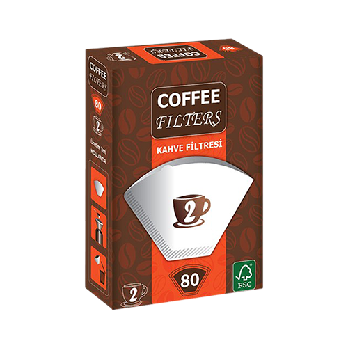 Coffee Filters Kahve Filtresi No: 4 (80'li)_0